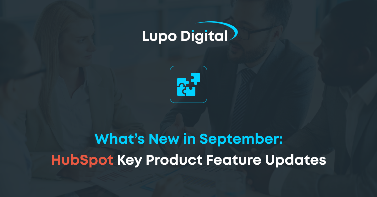 HubSpot September Product Feature of the month